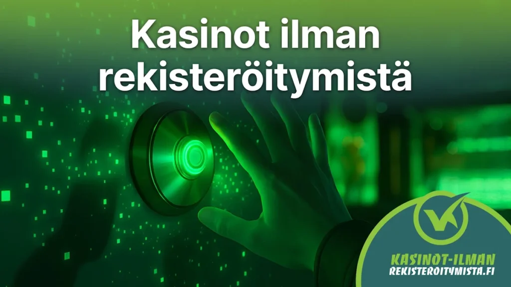 Suomi Kasinot ilman rekisteröitymistä